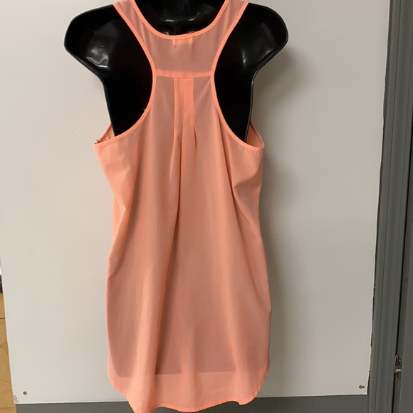 Tangerine orange razorback tank - Picture 3 of 5